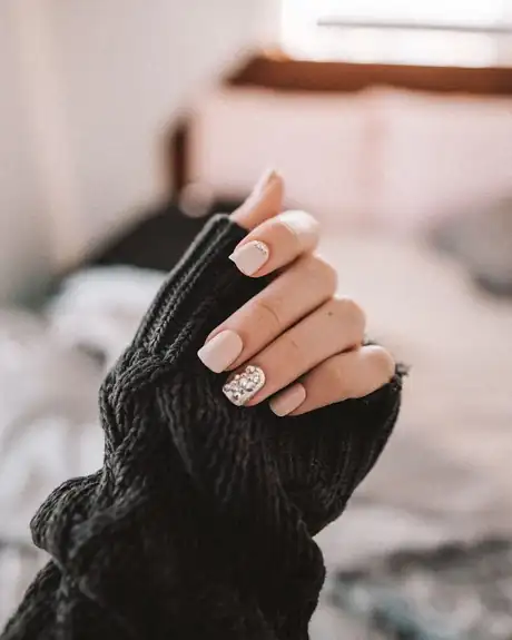 Manicured nails